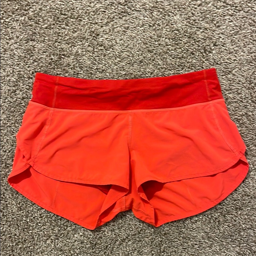 Lululemon Speed Up shorts